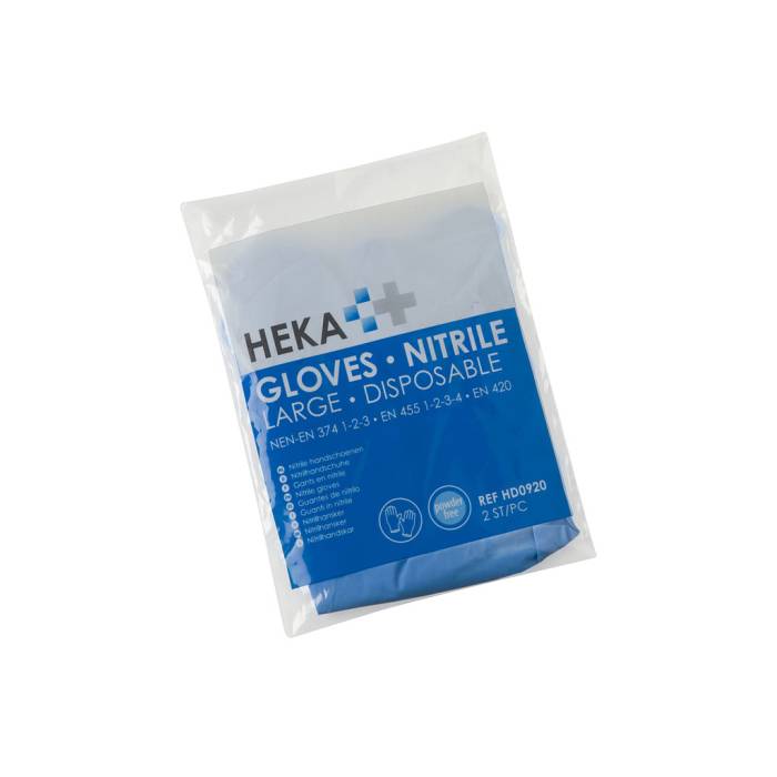 Heka - handschoenen nitrile L