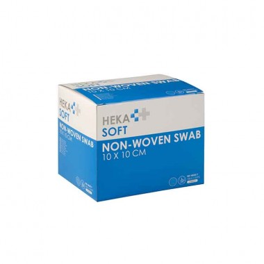 Heka - non-woven kompres 10 x 10 cm steriel