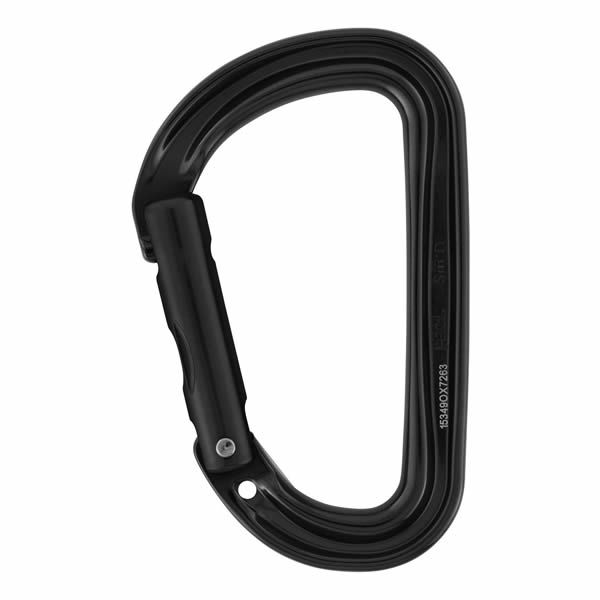 Petzl - Karabijnhaak "SM'D" Zonder Lock zwart