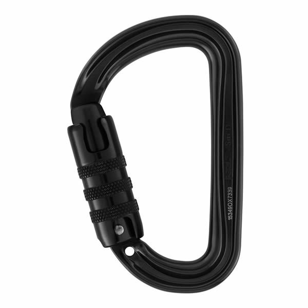 Petzl - Karabijnhaak "SM'D" Triact-Lock zwart