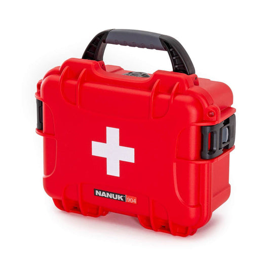 NANUK 904 - EHBO waterdichte case - Rood (leeg)