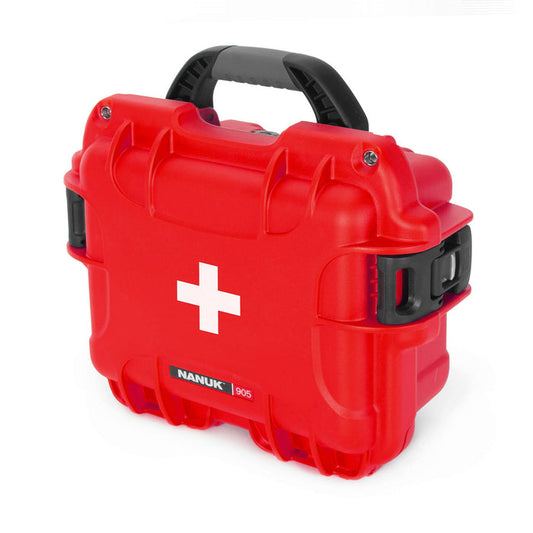 NANUK 905 - EHBO waterdichte case - Rood (leeg)