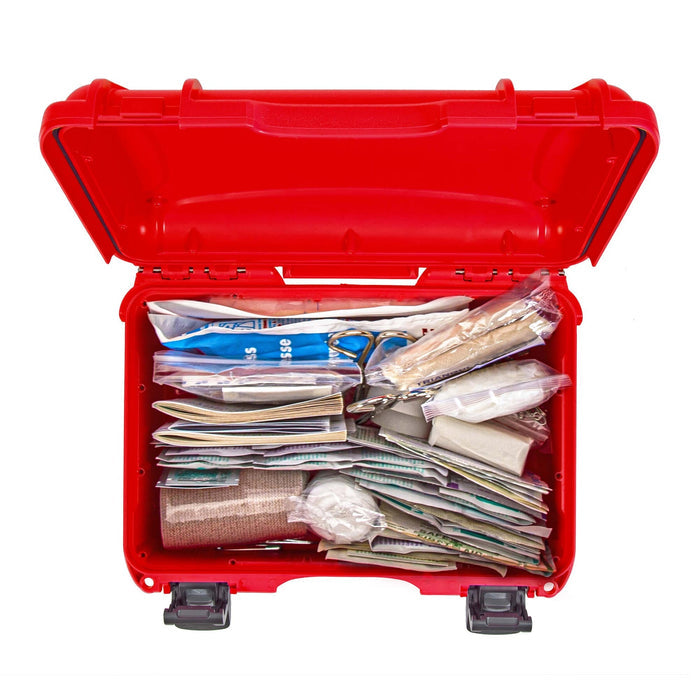 NANUK 909 - EHBO waterdichte case - Rood (leeg)