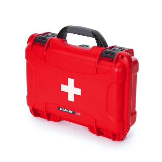 NANUK 909 - EHBO waterdichte case - Rood (leeg)