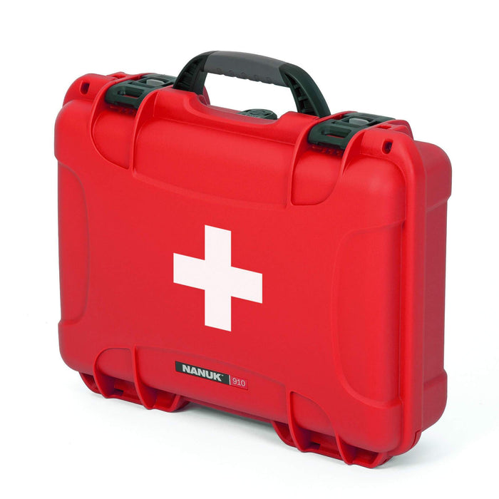 NANUK 910 - EHBO waterdichte case - Rood (leeg)