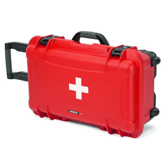NANUK 935 - Eerste Hulp waterdichte case - Rood (leeg)
