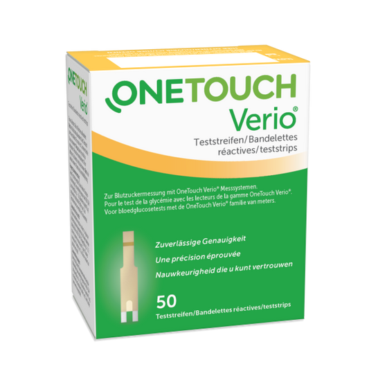 Glucose teststrips voor One Touch Verio