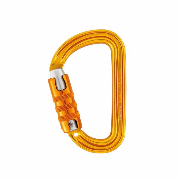 Petzl - Karabijnhaak "SM'D" Triact-Lock goud