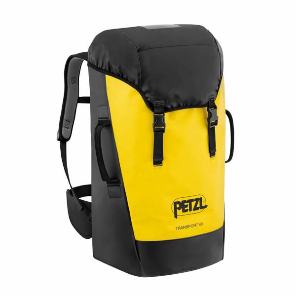 Petzl - Transport rugzak Geel/Zwart