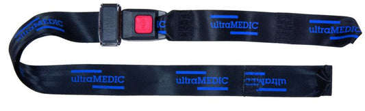 UltraMedic - ultraBELT 2-delige zwarte riem met metalen gesp