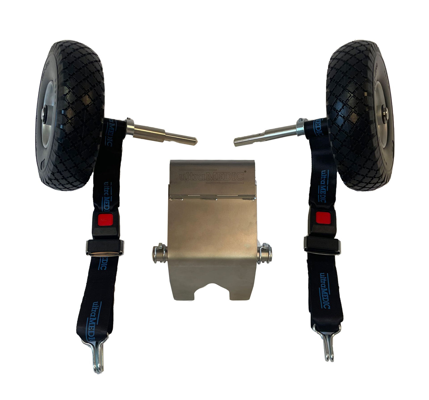 UltraMedic - ultraGEAR MOBILE roestvrijstalen chassis voor basket stretcher/korfbrancard