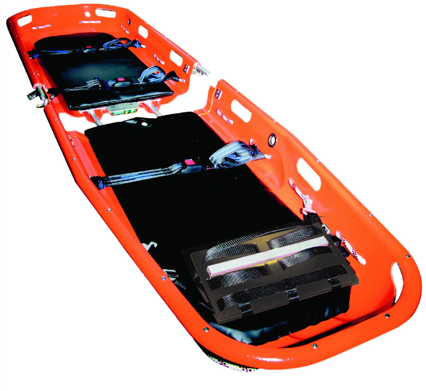 UltraMedic - Deelbare korfbrancard ultraBASKET STRETCHER TWIN