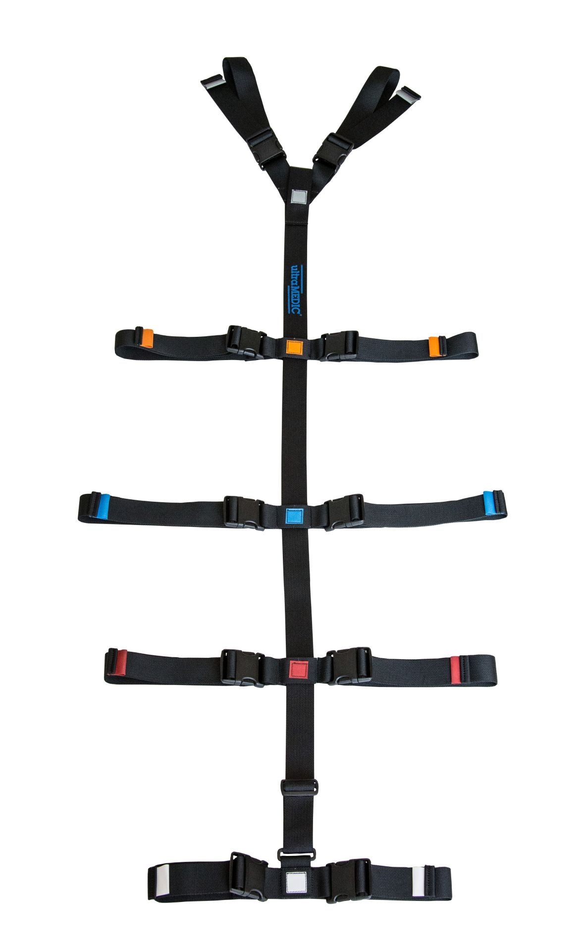 UltraMedic - ultraSTRAPS X-TREME harnassysteem voor rugplank met clipsluiting