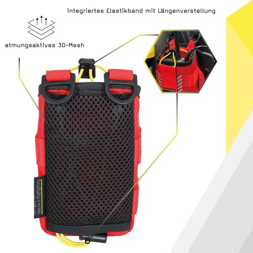 TEE-UU - Channel Radio Holster (Red)