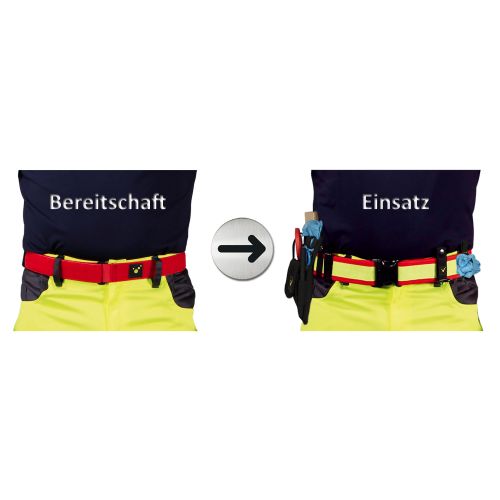TEE-UU - Paramedic Belt Red