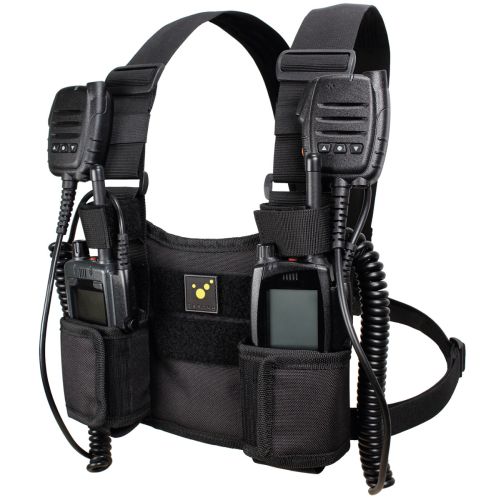 TEE-UU - Chest Twin Radio Harnass