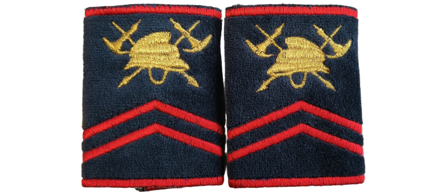 Schouderpassant geborduurd Korporaal