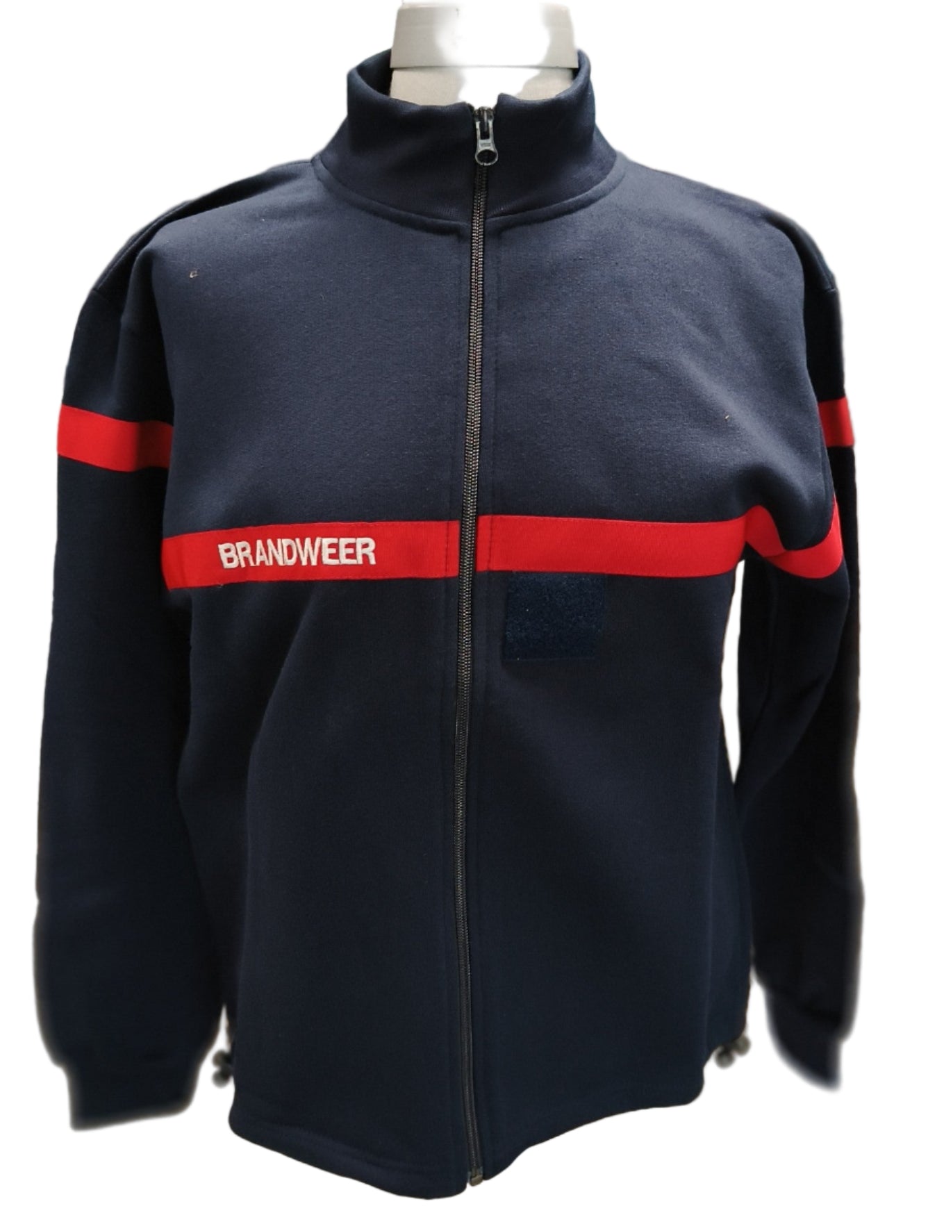 Sweater met ritskraag Brandweer