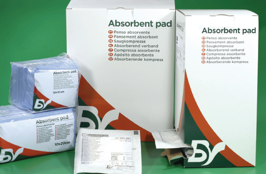 BV - Steriel Absorberend verband 20 x 10 cm