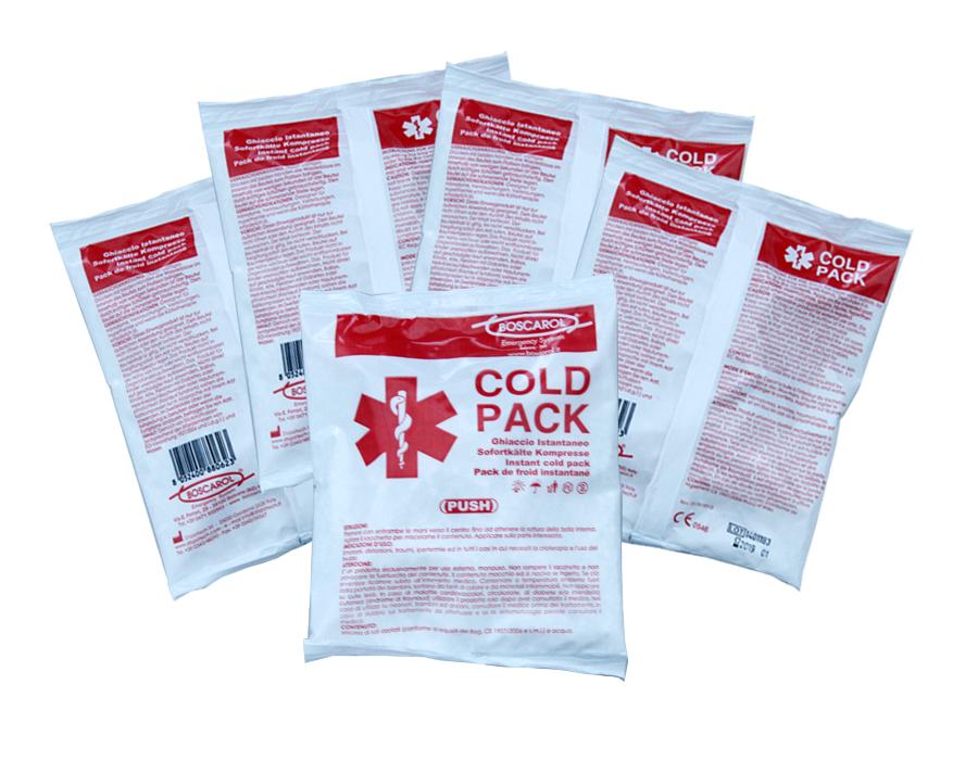 Cold packs eenmalig gebruik (per 25 stuks)