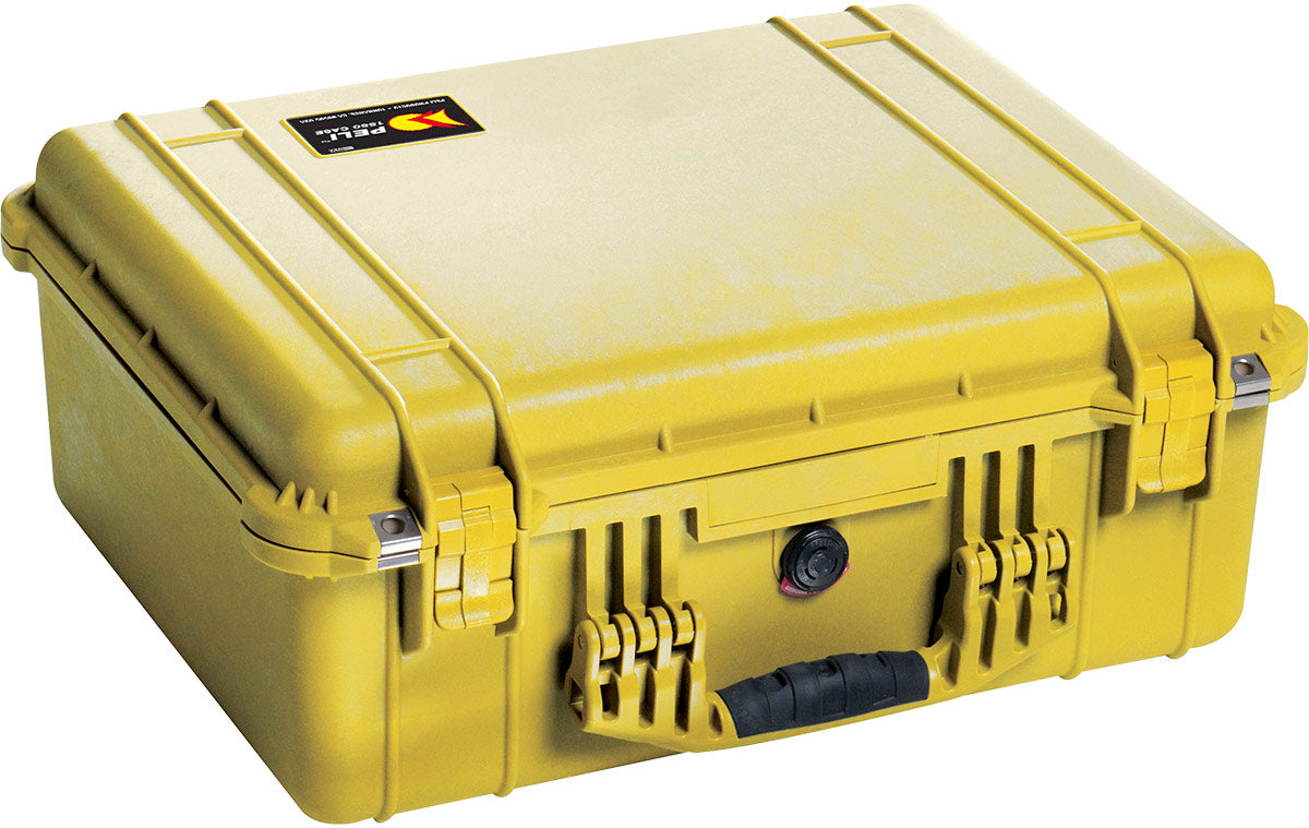 Peli Koffer Medium 1550 Geel