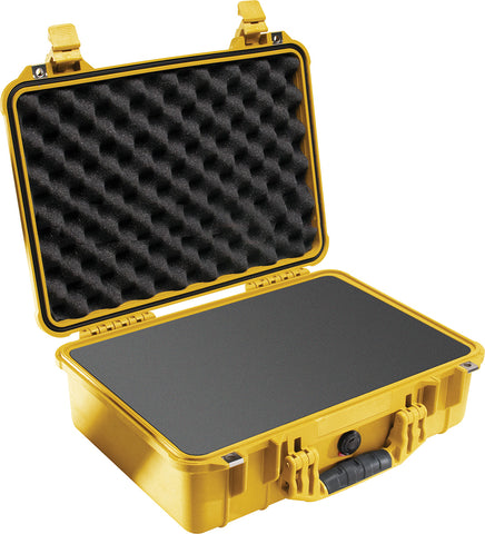 Peli koffer Medium 1500 Geel